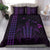 Hawaiian Map Kakau Turtle Polynesian Bedding Set - Purple - Polynesian Pride