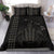 Hawaiian Map Kakau Turtle Polynesian Bedding Set - Gray - Polynesian Pride