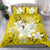 Hawaiian Plumeria Polynesian Bedding Set - Yellow - Polynesian Pride