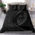 Hawaiian Surfing Waves Fish Hook Polynesian Bedding Set - Circle Style Grey - Polynesian Pride