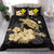 Kanaka Maoli (Hawaiian) Bedding Set - Turtle Hibiscus Gold Special - Polynesian Pride