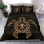 Hawaiian Turtle Kanaka Polynesian Bedding Set - Gold - Polynesian Pride