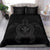 Hawaiian Turtle Kanaka Polynesian Bedding Set - Gray - Polynesian Pride