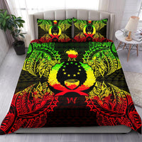 Polynesian Bedding Set - Pohnpei Duvet Cover Set Map Reggae Reggae - Polynesian Pride