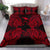 Polynesian Bedding Set - Papua New Guinea Duvet Cover Set Map Red Red - Polynesian Pride