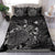 Polynesian Bedding Set - Papua New Guinea Duvet Cover Set Black Color - Polynesian Pride