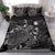 Polynesian Bedding Set - Nauru Duvet Cover Set Black Color - Polynesian Pride