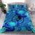 Yap Micronesian Bedding Set - Sea Turtle Blue - Polynesian Pride