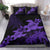 Hawaii Turtle Plumeria Coconut Tree Polynesian Bedding Set - Purple - Polynesian Pride