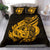 Polynesian Bedding Set - Northern Mariana Islands Duvet Cover Set Father And Son Gold - Polynesian Pride