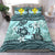 Kanaka Maoli (Hawaiian) Bedding Set - Polynesian Turtle Plumeria Blue - Polynesian Pride