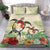 Hawaii Turtle Flowers Coconut Tree Leaf Bedding Set - Polynesian Pride