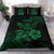 Hawaiian Bedding Set - Kanaka Maoli Polynesian Green - Polynesian Pride