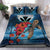 Hawaii Turtle Kanaka Hibiscus Stary Night Bedding Set - Polynesian Pride