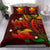 Hawaii Bedding Set - Hawaii Polynesian Turtle Hibiscus Bedding Set - Flag Color - Polynesian Pride