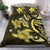 Hawaii Bedding Set - Hawaii Polynesian Turtle Hibiscus Bedding Set - Yellow - Polynesian Pride