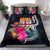 Polynesian Bedding Set - Fiji Duvet Cover Set Tropical Flowers - Polynesian Pride