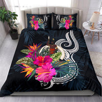 Polynesian Bedding Set - Vanuatu Duvet Cover Set Tropical Flowers - Polynesian Pride