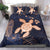 Hawaii Kakau Polynesian Turtle Map Bedding Set - Indigo Ver 1 - Polynesian Pride