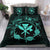 Hawaii Kanaka Turtle Hibiscus Polynesian Bedding Set - Anthea Style Turquoise - Polynesian Pride