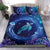 Hawaii Turtle Jellyfish Coral Galaxy Bedding Set - Polynesian Pride