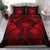 Samoa Polynesian Bedding Set - Samoa Red Seal with Polynesian Tattoo Red - Polynesian Pride