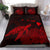 Hawaii Polynesian Hibiscus Turtle Map Bedding Set - AH - Red - Polynesian Pride