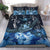 Hawaii Polynesian Turtle Waves Hibiscus Bedding Set - Erik Style - AH - Blue - Polynesian Pride