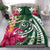 Hawaii Polynesian Turtle Tropical Hibiscus Plumeria Bedding Set - Green - Polynesian Pride