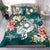 Marshall Islands Polynesian Bedding Set - Turtle with Plumeria - Polynesian Pride