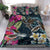 Hawaii Map Turtle Swimming Hibiscus Plumeria Moana Bedding Set - Polynesian Pride