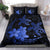 Hawaii Polynesian Turtle Plumeria Bedding Set - Pog Style Blue - Polynesian Pride