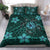 Hawaii Mix Polynesian Turtle Plumeria Bedding Set - AH - Nick Style - Turquoise - Polynesian Pride