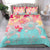 Hawaii Sea Turtle Plumeria Bedding Set - Ane Style - Polynesian Pride