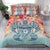 Hawaii Bedding Set - Hawaii Turtle Ohana Stary Night Hibiscus Bedding Set - Polynesian Pride