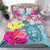 Hawaii Bedding Set - Hawaii Sea Turtle Hibiscus Kanaka Bedding Set - Polynesian Pride