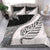 Paua Shell Maori Silver Fern Bedding Set White - Polynesian Pride