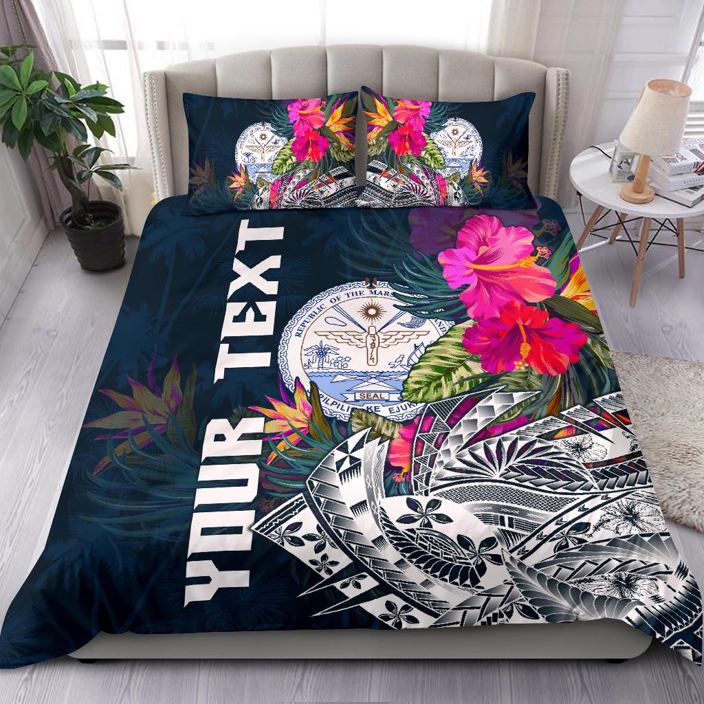 Marshall Island Custom Personalised Bedding Set - Summer Vibes - Polynesian Pride
