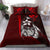 Polynesian Bedding Set - Hawaii Duvet Cover Set Red - Turtle with Hook - Polynesian Pride