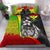 Polynesian Bedding Set - Hawaii Duvet Cover Set Reggae - Turtle with Hook - Polynesian Pride