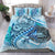 American Samoa Bedding Set - Polynesian Turtle Under The Sea Black - Polynesian Pride