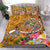 Polynesian Bedding Set - Turtle Plumeria Gold Color - Polynesian Pride