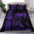 Hawaii Map Kanaka Polynesian Hula Girl Bedding Set - Purple - Polynesian Pride