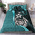 Chuuk Micronesian Bedding Set Turquoise - Turtle With Hook Turquoise - Polynesian Pride