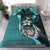 Yap Micronesian Bedding Set Turquoise - Turtle With Hook Turquoise - Polynesian Pride