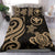 Polynesian Hawaii Bedding Set - Gold Tentacle Turtle - Polynesian Pride