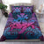 Hawaii Turtle Wave Polynesian Bedding Set - Hey Style Blue - Polynesian Pride