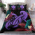 Hawaii Turtle Polynesian Tropical Bedding Set - Ghia Style Purple - Polynesian Pride