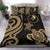 Yap Micronesian Bedding Set - Gold Tentacle Turtle - Polynesian Pride