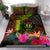 Niue Polynesian Bedding Set - Hibiscus and Banana Leaves - Polynesian Pride